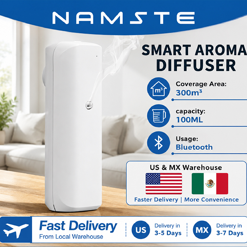 Home Fragrance Kit - Аромадиффузор NAMSTE с Bluetooth, диффузор для