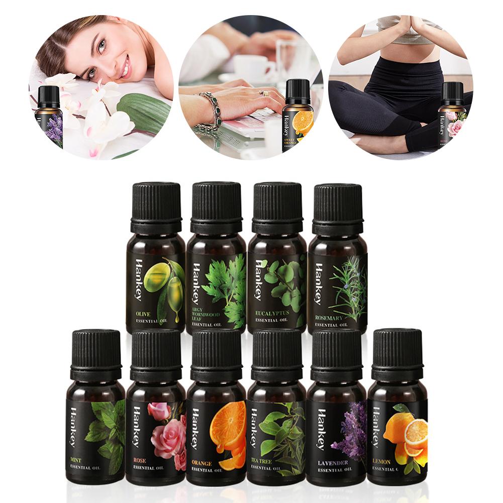 Home Fragrance Aroma Set - Набор натуральных растительных эфирных масел 10