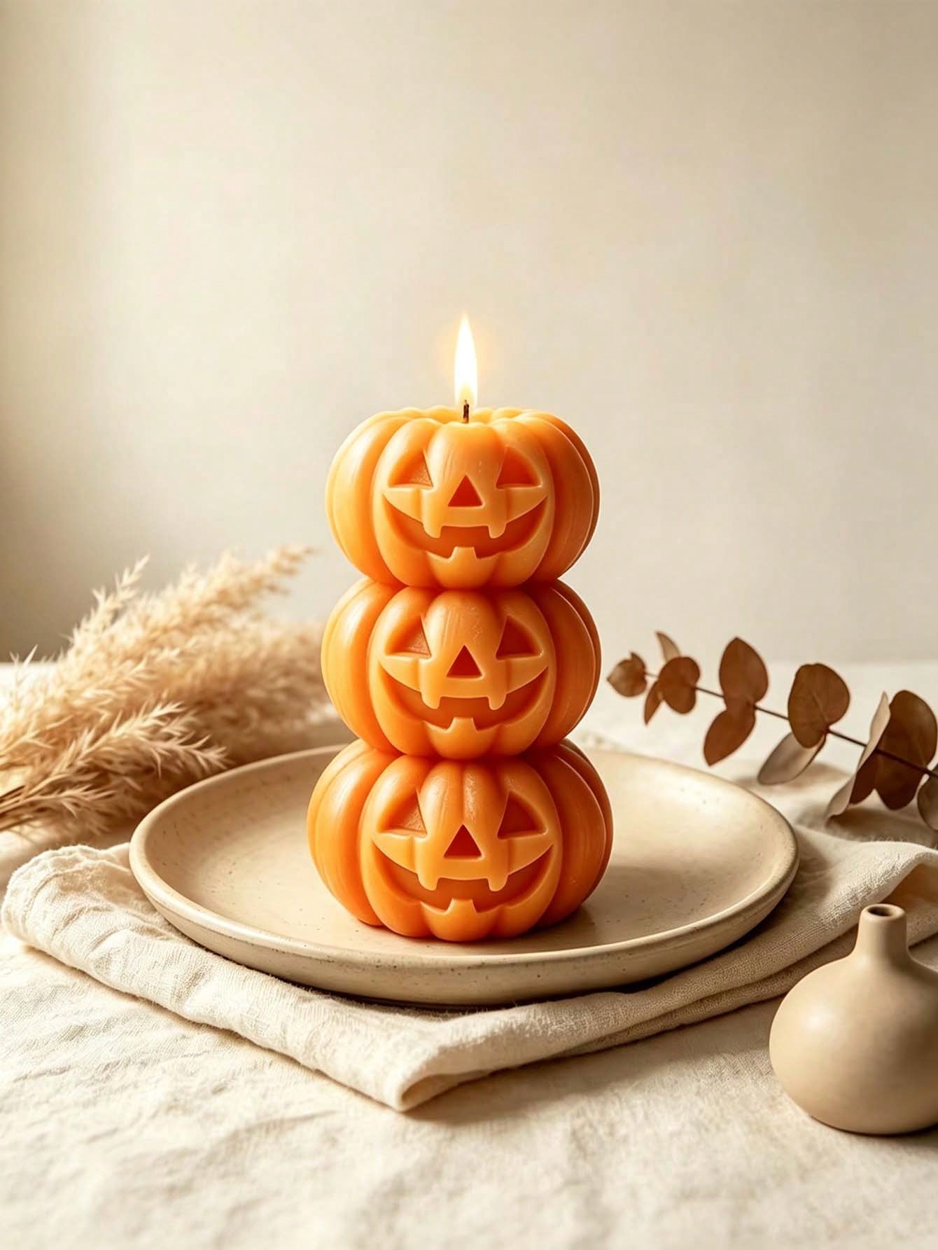 Home Fragrance Us - 1 шт. Хэллоуинская трехслойная свеча в
